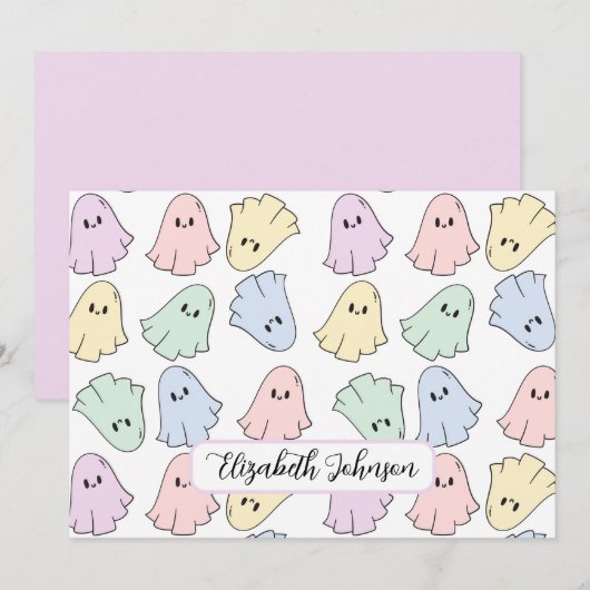 オリジナル ブラッシング ブース ノートカード (正面/裏面)