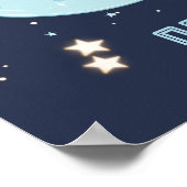 オリジナル ベビー ゾウ 釣り 4 つ星 ポスター (角)