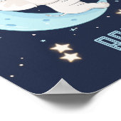 オリジナル ベビー ゾウ 釣り 4 つ星 ポスター (角)