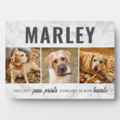 オリジナル・ペット・プリント　ペットメモリアル・フォトコラージュ フォトプラーク (正面)