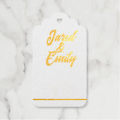 オリジナル ホイル ギフトタグ (正面)