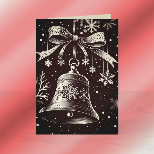オリジナル ホリデー ベル グリーティング カード