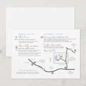 オリジナル マップ 封入カード: ALEXI様用 エンクロージャーカード (正面/裏面)