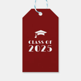 オリジナル マロンとホワイトの卒業式 ギフトタグ