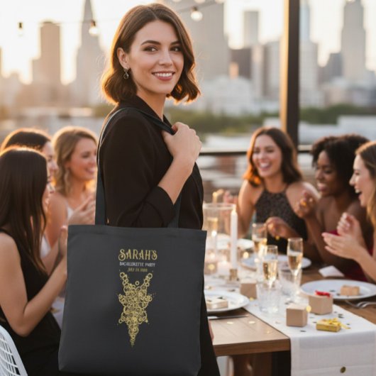 オリジナル ミスティック ゴールド ブライズメイドパーティー トートバッグ