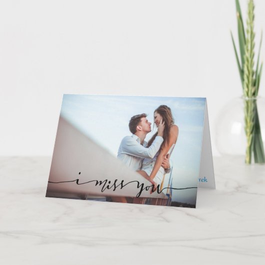 オリジナル ミスユー フォトカード カード (正面)