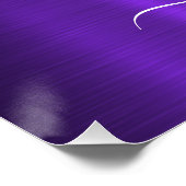 オリジナル ミニマリスト ハート相互接続デザイン ポスター (コーナー)