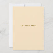 オリジナル メキシカンフィエスタ 招待状 - ピンク イエロー ベイビー シャ (裏面)