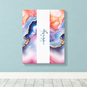 オリジナル モノグラム キャンバスプリント (インサイチュ (ウッドフロア))