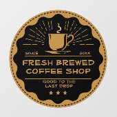 オリジナル ラスティック カフェ マグカップ 香り フロントドア ウィンドウサイン (シート)