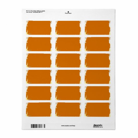 オリジナル ラベル (フルシート)