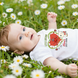 オリジナル リトル レディ ラッキー チャーム ベビー T シャツ