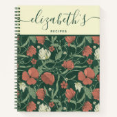 オリジナル レシピ スパイラル ノートブック (正面)