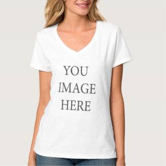 オリジナル レディースVネック Tシャツ