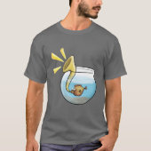 オリジナル・レトロな音楽の道 Tシャツ (正面)