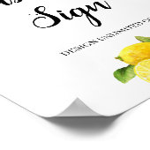 オリジナル レモン サマー カスタム サイン 作成 自分で (角)