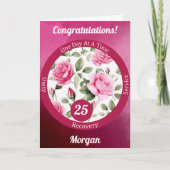 オリジナル ローズ リカバリー マイルストーン カード (正面)