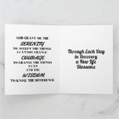 オリジナル ローズ リカバリー マイルストーン カード (内部)