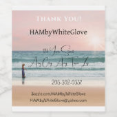 オリジナル ワインボトル ラベル HAmbyWG (シングルラベル)