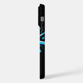 オリジナル-ヴィンテージブラック版 iPhoneケース (左側面)