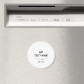 オリジナル 円形マグネットを作ろう マグネット (インサイチュ (食洗機))