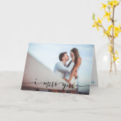 オリジナル 写真 ミスユー カード (黄色い花)