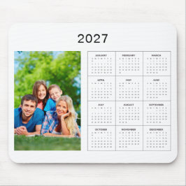 オリジナル 写真 2027年 カレンダー マウスパッド