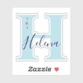 オリジナル 名前 モノグラム エレガント 偽ダイヤモンド シール (シート)