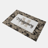 オリジナル 名前 玄関 マット 結婚祝い プレゼント (アングル)