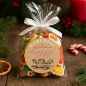 オリジナル 手作り クリスマス クッキー ラベル シート