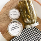 オリジナル 手作り 食品ラベル 缶ラベル ラウンドシール