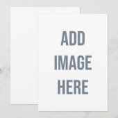 オリジナル 招待状 (正面/裏面)