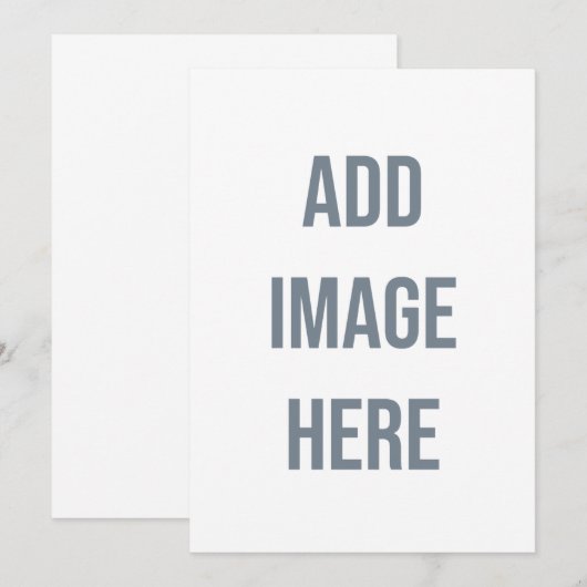 オリジナル 招待状 (正面/裏面)