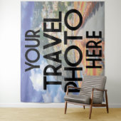 オリジナル 旅行 写真 ヴァケーション フル ブリード タペストリー (インサイチュ)