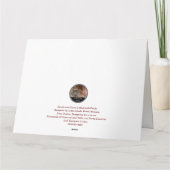 オリジナル、牧師の記念日カードまたはあらゆる行事に カード (裏面)