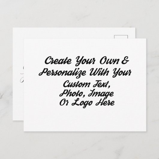 オリジナル 特別な セーブ・ザ・デート を作成しよう ポストカード (正面/裏面)