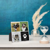 オリジナル 犬 写真 追悼 メモリアル 愛するペットの記憶 フォトプラーク (インサイチュ)