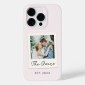 オリジナル 絵 写真 日付 カップル 新婚 家族  Case-Mate iPhoneケース (裏面)