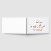 オリジナル 花嫁への手紙 スクラップブック, ブライズメイド パーティー スクラップブック ゲストブック (全面)