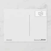 オリジナル 馬年 動物年賀状 絵画 ポストカード (裏面)