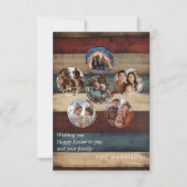 オリジナル ５枚 写真 コラージュ イースター ポストカード (正面)