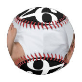 オリジナル 2025年 卒業記念 フォト 野球ボール (正面)