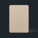 オリジナル 3.5" x 5" クラフト招待状 丸いコーナー 招待状<br><div class="desc">当社のプレミアムなクラフト紙カードで、素晴らしいカスタム招待状を作成しましょう。当社のカードは、環境に優しく多用途なクラフト紙を使用し、角が丸く、滑らかなアーストーン仕上げが施されています。14 ptの厚みと100 lbの重さで作られており、耐久性と優雅さを兼ね備えています。</div>