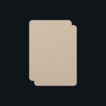 オリジナル 3.5" x 5" クラフト招待状 丸いコーナー 招待状<br><div class="desc">当社のプレミアムなクラフト紙カードで、素晴らしいカスタム招待状を作成しましょう。当社のカードは、環境に優しく多用途なクラフト紙を使用し、角が丸く、滑らかなアーストーン仕上げが施されています。14 ptの厚みと100 lbの重さで作られたクラフト紙の招待状は、耐久性と優雅さを兼ね備えています。</div>