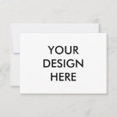 オリジナル 3.5x5" 横型 レスポンス カード 印刷 (正面)