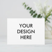 オリジナル 3.5x5" 横型 レスポンス カード 印刷 (スタンド正面)