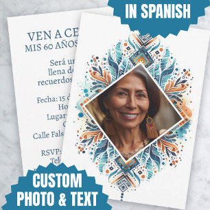 オリジナル 60歳 誕生日 招待状 デザイン