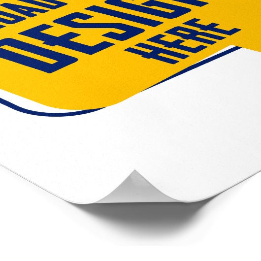 オリジナル 8 x 10" ポスター (角)