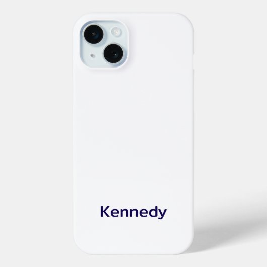 オリジナル Barely There iPhone 15 Plus カバー (裏面)