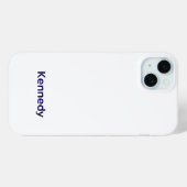 オリジナル Barely There iPhone 15 Plus カバー (裏面 (横))